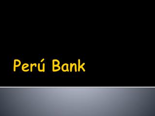 Perú Bank