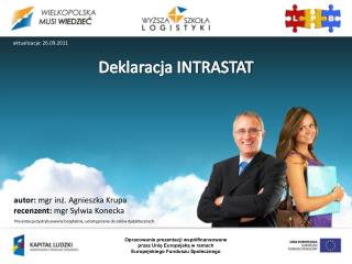 Deklaracja INTRASTAT