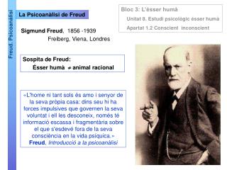 La Psicoanàlisi de Freud