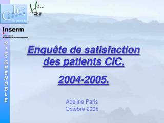 Adeline Paris Octobre 2005