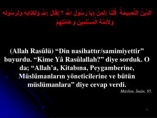 Hazırlayan Mehmet Şafi YAVUZ