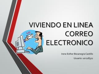 VIVIENDO EN LINEA CORREO ELECTRONICO