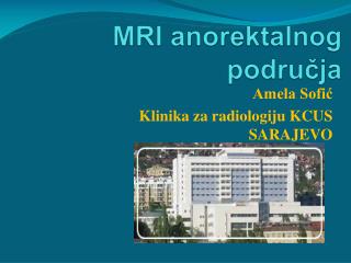 MRI anorektalnog područja