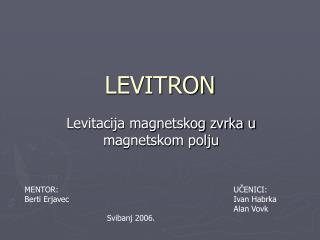 LEVITRON