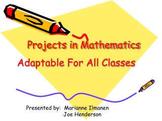 Projects in Mathematics