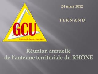 24 mars 2012 T E R N A N D