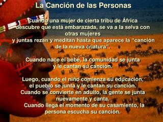 La Canción de las Personas