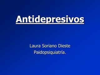 Antidepresivos