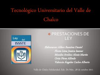 Tecnológico Universitario del Valle de Chalco