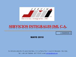 Servicios Integrales jmi , C.A.