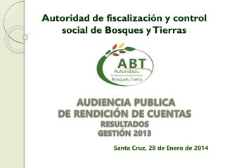 Autoridad de fiscalización y control social de Bosques y Tierras