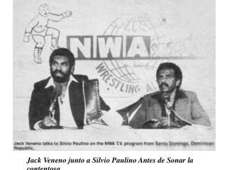 Jack Veneno junto a Silvio Paulino Antes de Sonar la contentosa