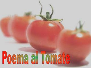 Poema al Tomate