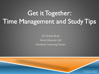 Dr. Kirstin Bratt Anna Urbanski, GA Academic Learning Center