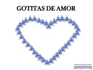 GOTITAS DE AMOR