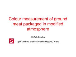 Colour measurement of ground meat packaged in modified atmosphere