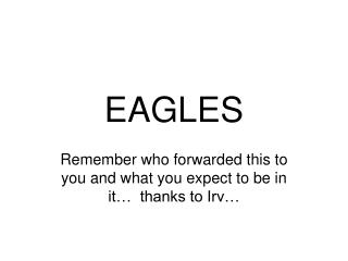 EAGLES