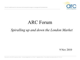 ARC Forum