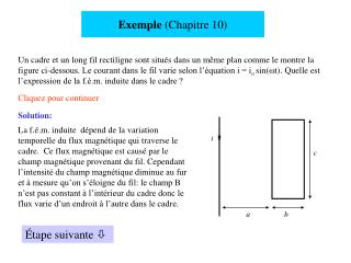 Exemple (Chapitre 10)