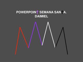 POWERPOIN † SEMANA SAN † A. DAIMIEL