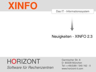 Das IT - Informationssystem