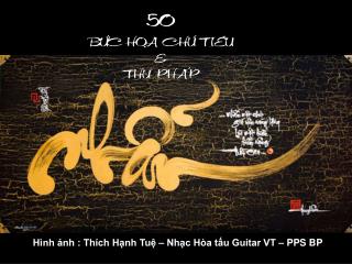 Hình ảnh : Thích Hạnh Tuệ – Nhạc Hòa tấu Guitar VT – PPS BP