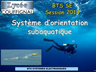 Système d’orientation subaquatique