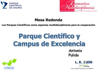 Parque Científico y Campus de Excelencia