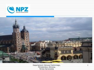 Narodowy Program Zdrowia jako narzędzie realizacji polityki zdrowotnej Kraków, 25 maja 2011 r.
