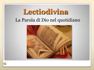 Lectiodivina