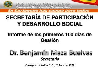 SECRETARÍA DE PARTICIPACIÓN Y DESARROLLO SOCIAL