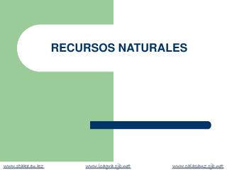 RECURSOS NATURALES