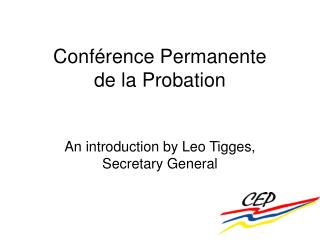 Conférence Permanente de la Probation