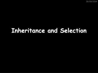 Inheritance and Selection