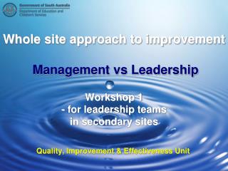 Quality, Improvement &amp; Effectiveness Unit