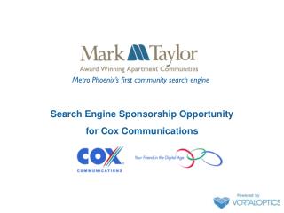 Search Engine Sponsorship Opportunity for Cox Communications