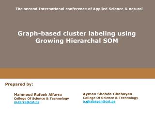 Graph-based cluster labeling using Growing Hierarchal SOM