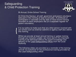 Safeguarding &amp; Child Protection Training