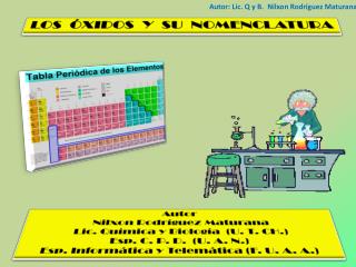 Autor: Lic. Q y B. Nilxon Rodríguez Maturana