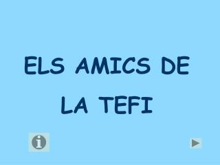ELS AMICS DE LA TEFI