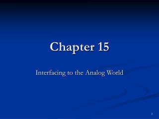 Chapter 15