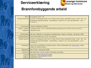 Brannforebyggende arbeid