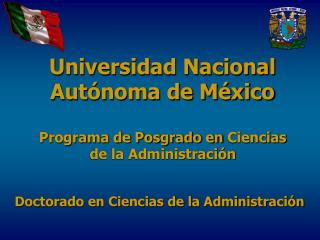 Universidad Nacional Autónoma de México