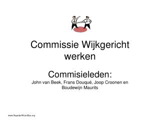 Commissie Wijkgericht werken