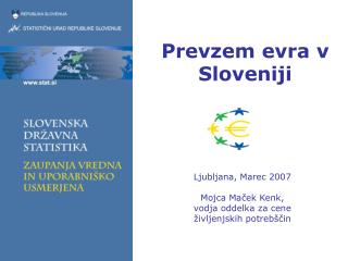 Prevzem evra v Sloveniji