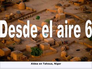 Aldea en Tahoua, Níger