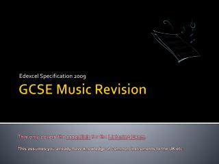 GCSE Music Revision