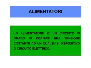 ALIMENTATORI