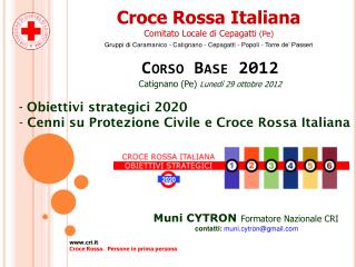 Croce Rossa Italiana Comitato Locale di Cepagatti (Pe)