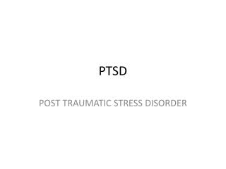 PTSD